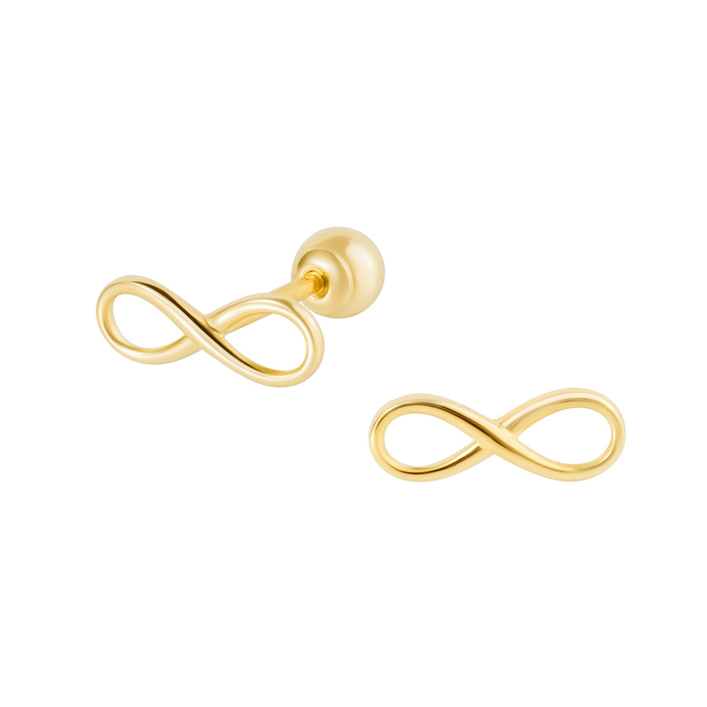 14K (58.5%) SOLID GOLD ETERNITY PIERCING