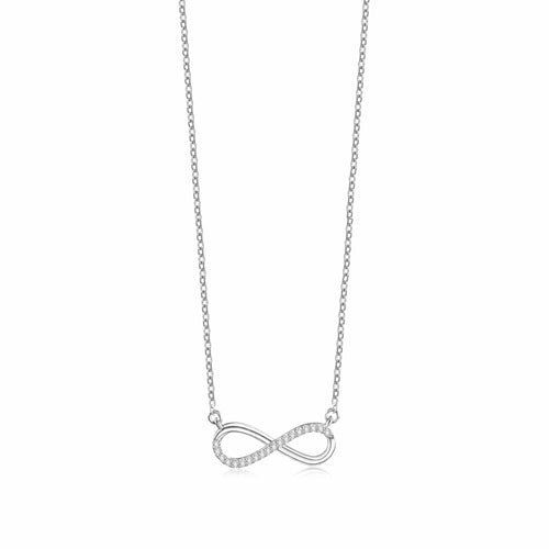 Infinity CZ Necklace