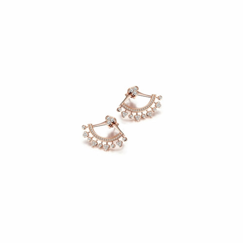 PAVÉ Ear Jacket Earrings.
