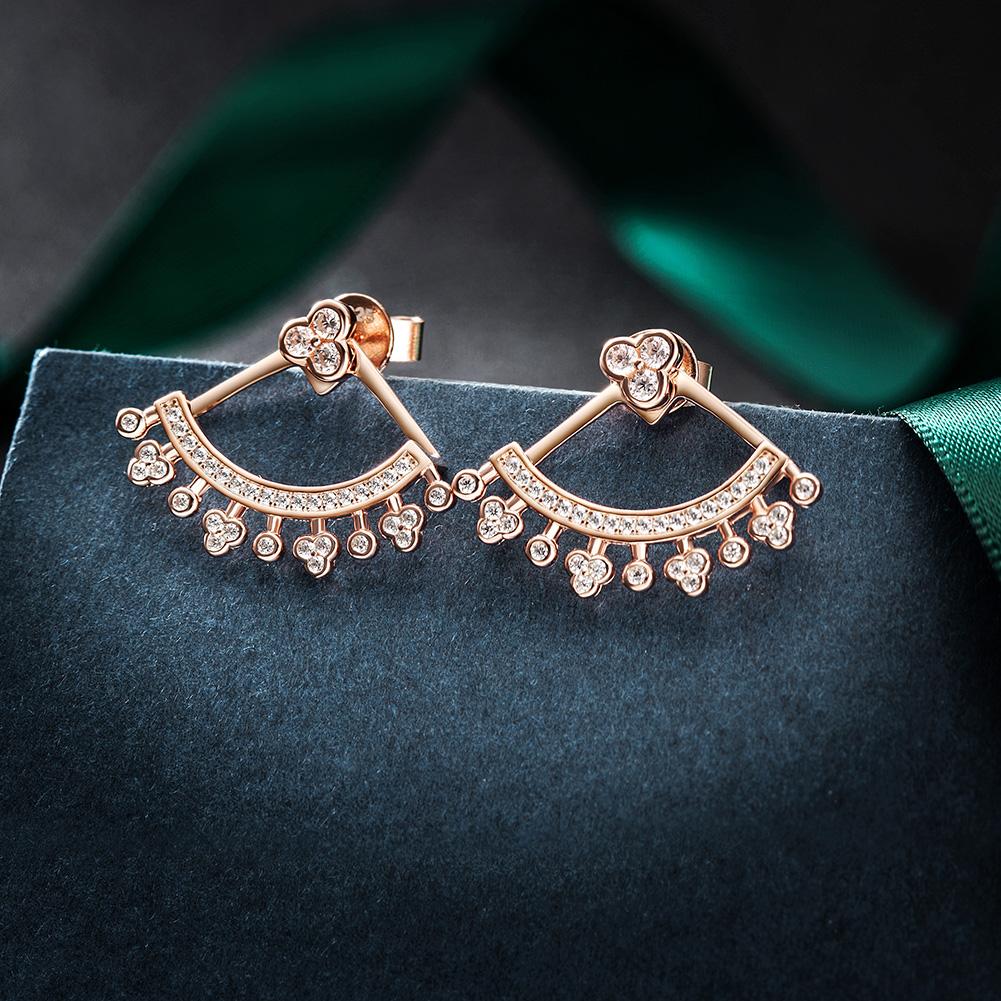 PAVÉ Ear Jacket Earrings.