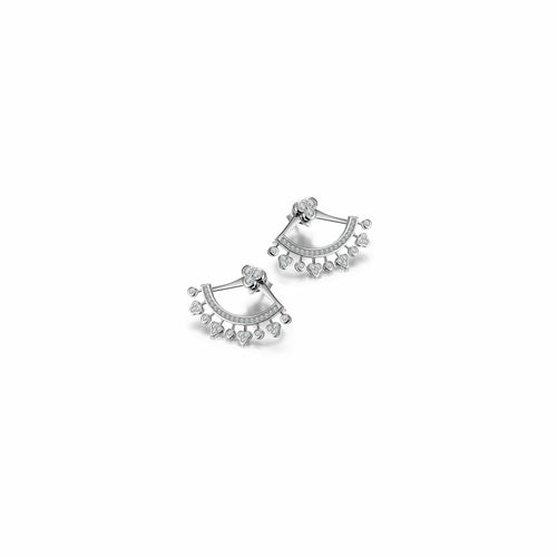 PAVÉ Ear Jacket Earrings.