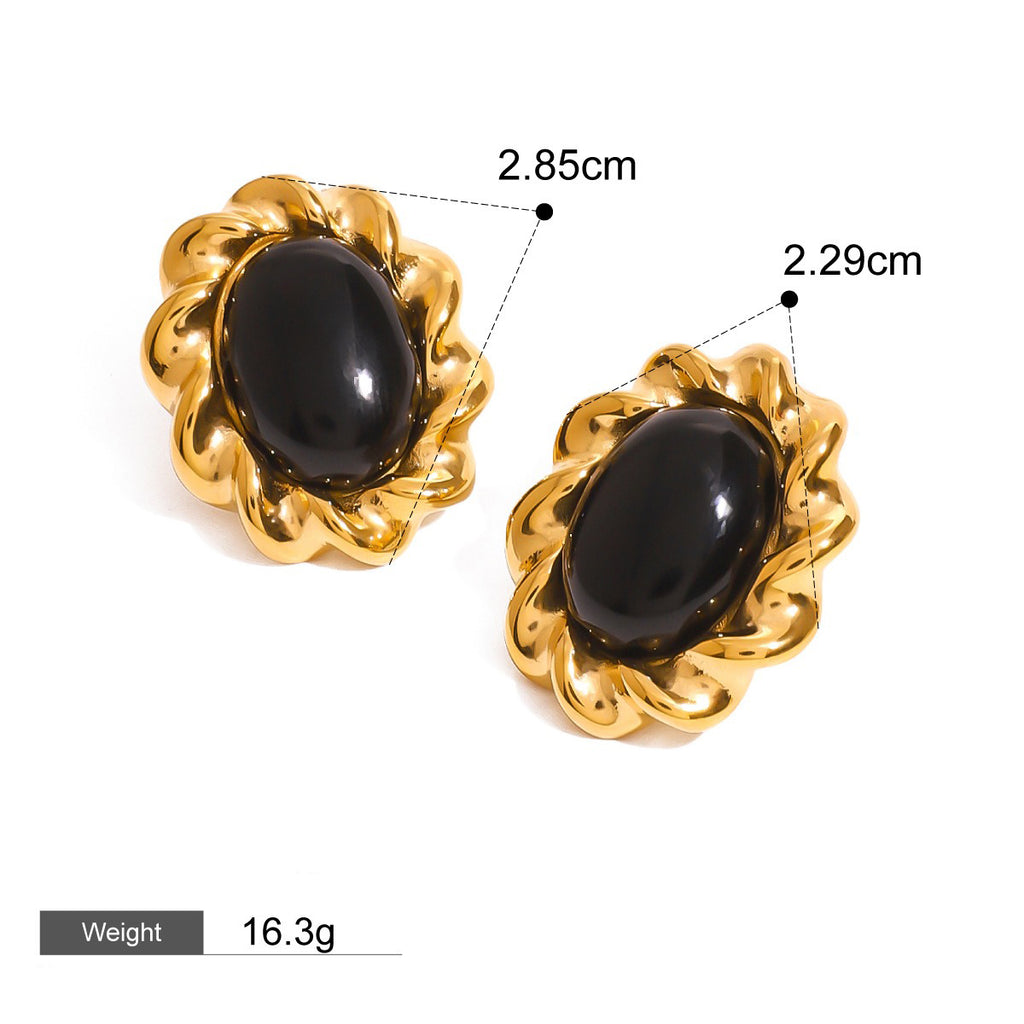 Twisted Earrings & Necklace Set